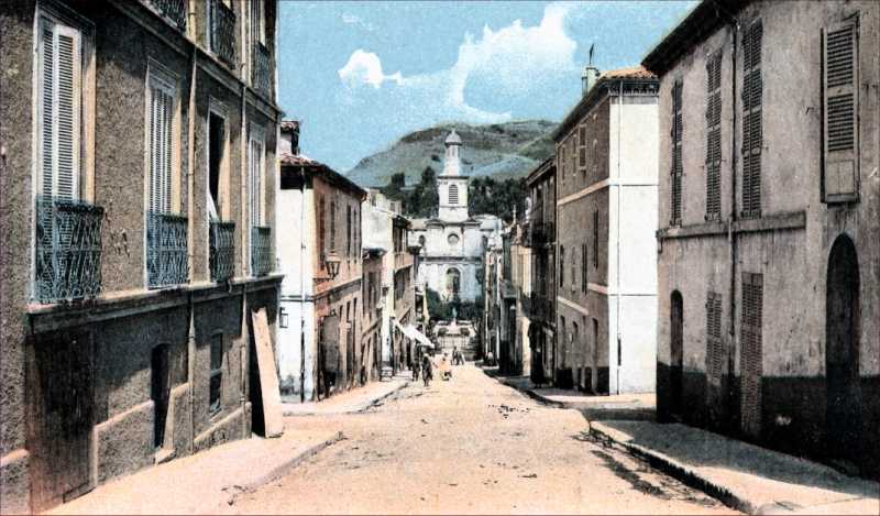 Philippeville - 1905 - La rue Gambetta